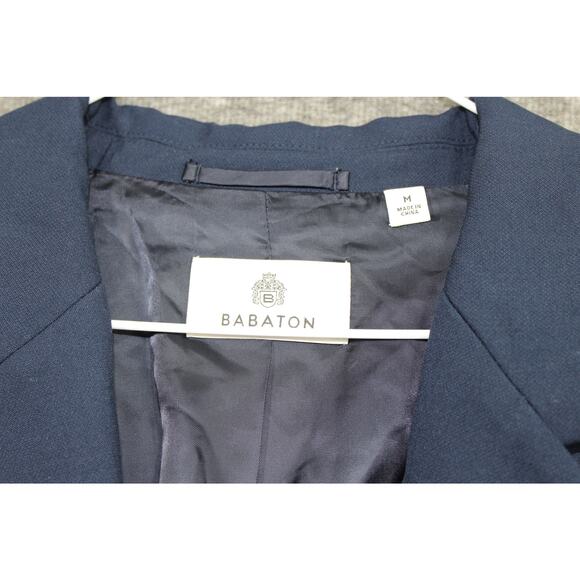 Aritzia Babaton Oversized Blazer Blue Size Medium Two Buttons - Picture 3 of 6